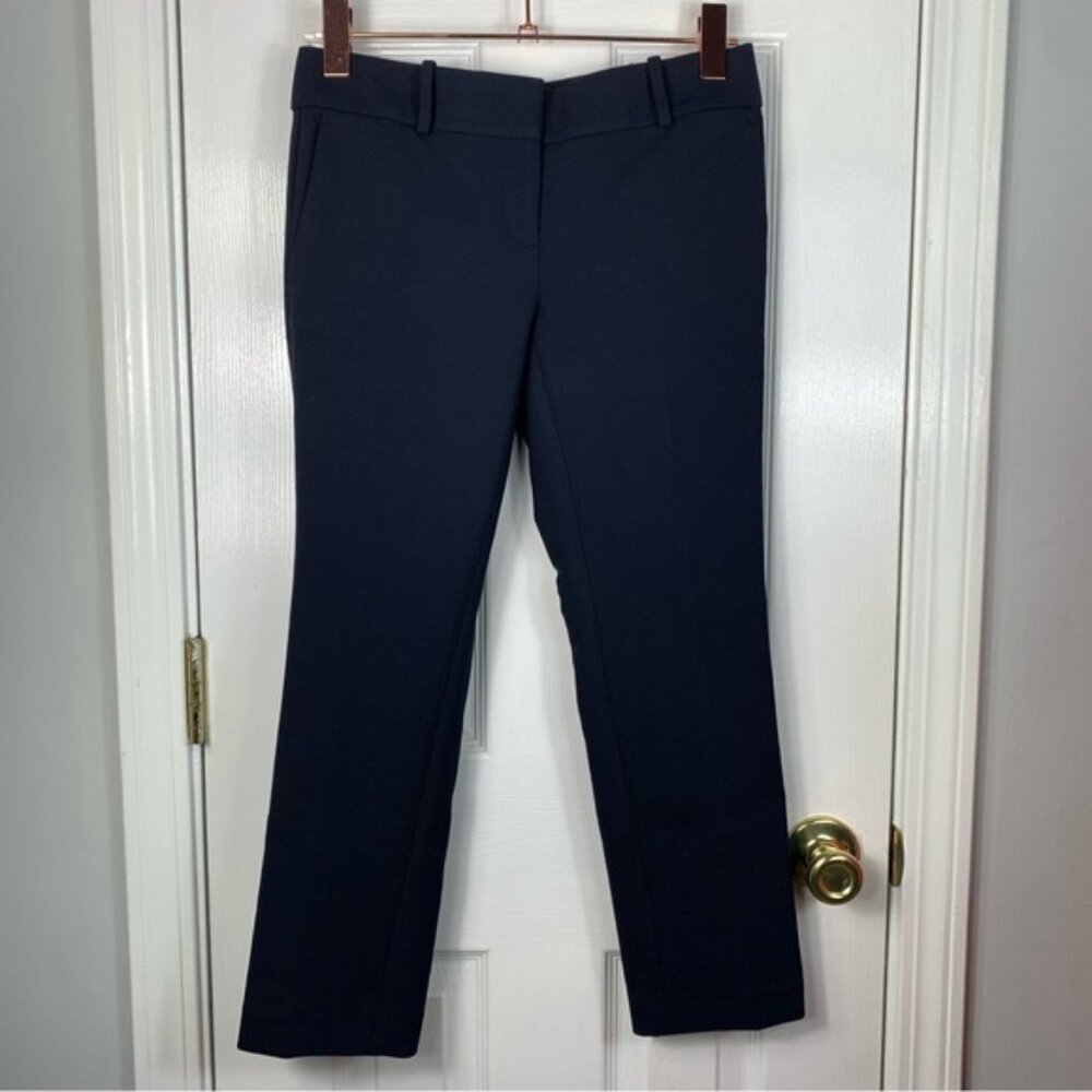 Ann Taylor Petite Devin Fit Dress Pants Navy Size 00P